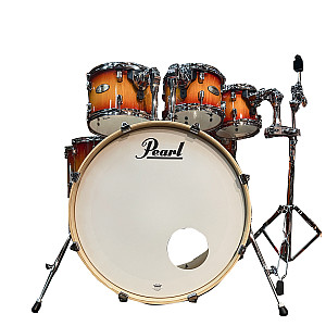 Pearl Decade Maple DMPA927 SP/C 7 Piece Drum Set, Sunset Pine Burst (Limited Edition)
